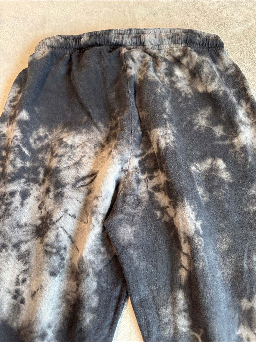 Big Bud Press Classic Jogger Sweatpants Black Magic Waters Tie Dye Size Medium - Picture 7 of 15